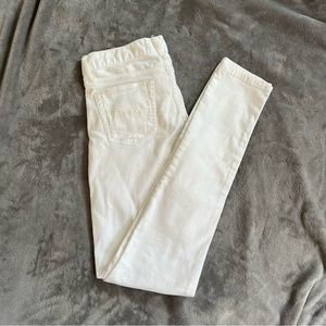 NWT 1969 Gap Always Skinny Skimmer White Jeans 24/00